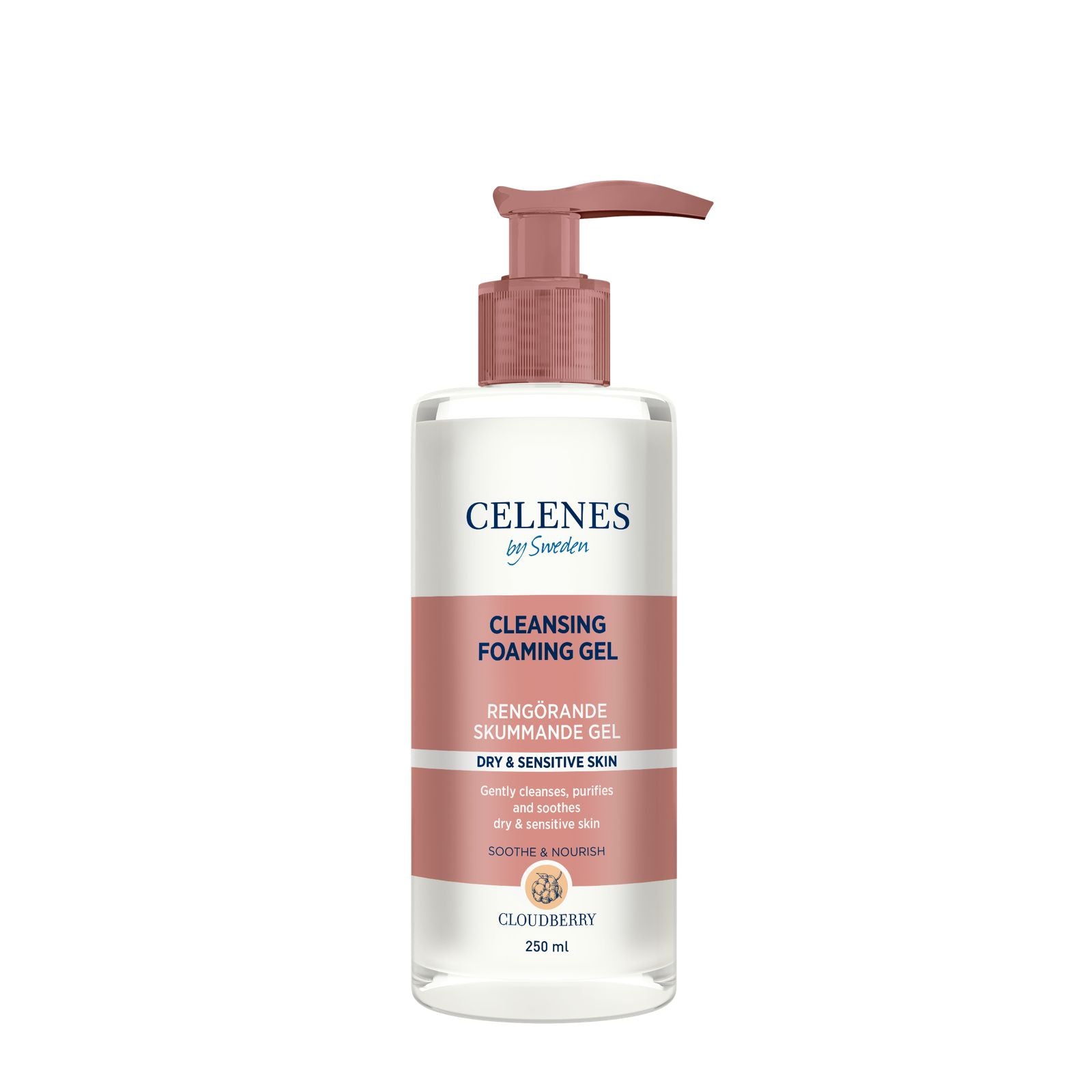 cloudberry cleansing foaming gel