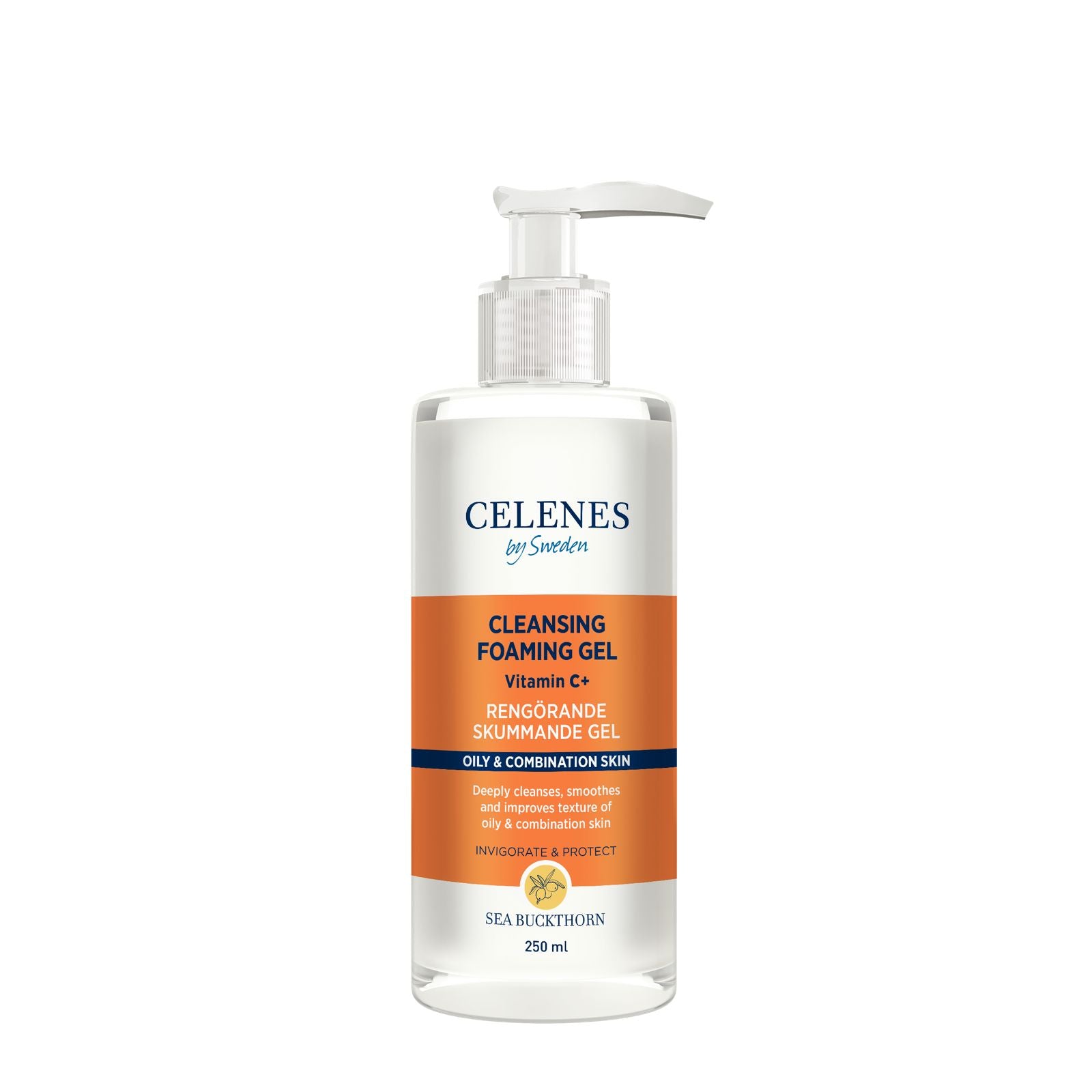 sea buckthorn cleansing foaming gel