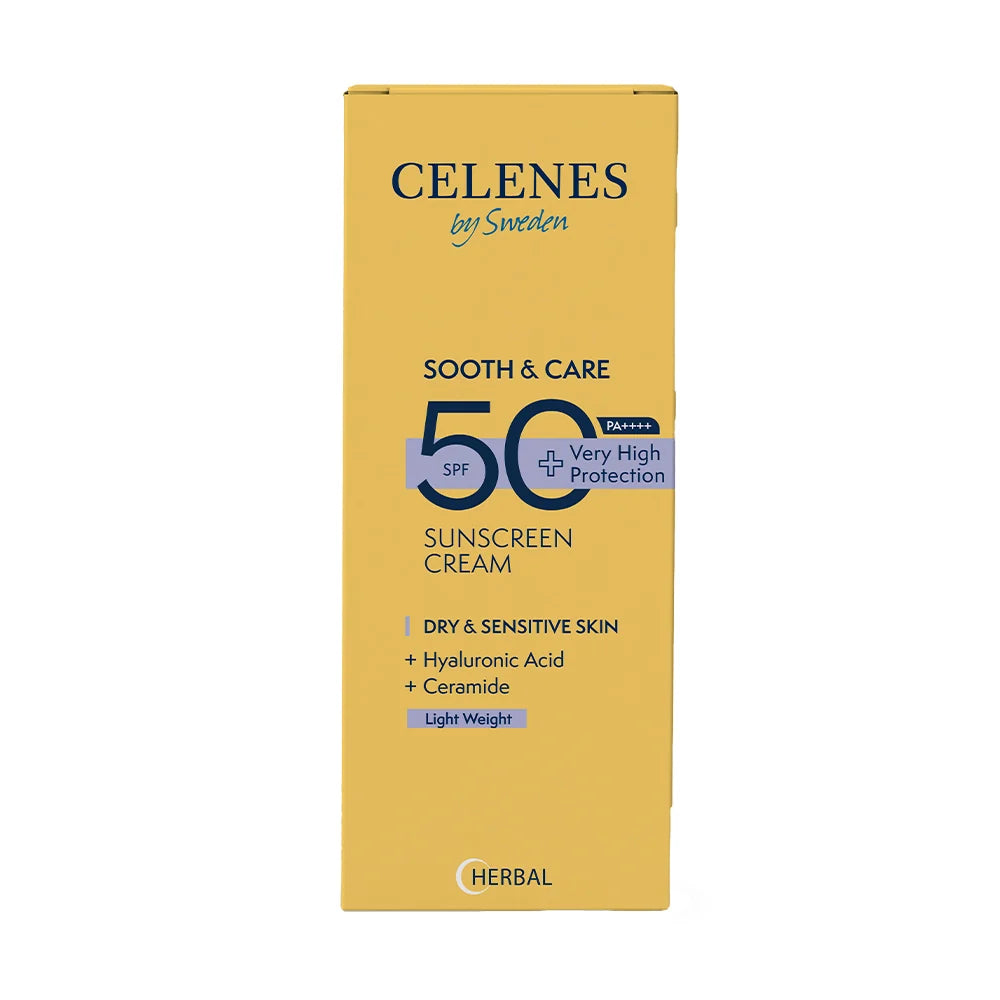 Herbal Sunscreen Face Cream SPF 50 Dry / Sensitive